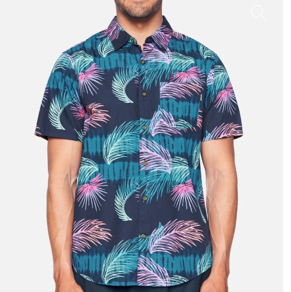 Hurley organic Redondo short sleeve large NWT